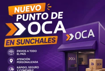 Nuevo punto de Oca en Sunchales