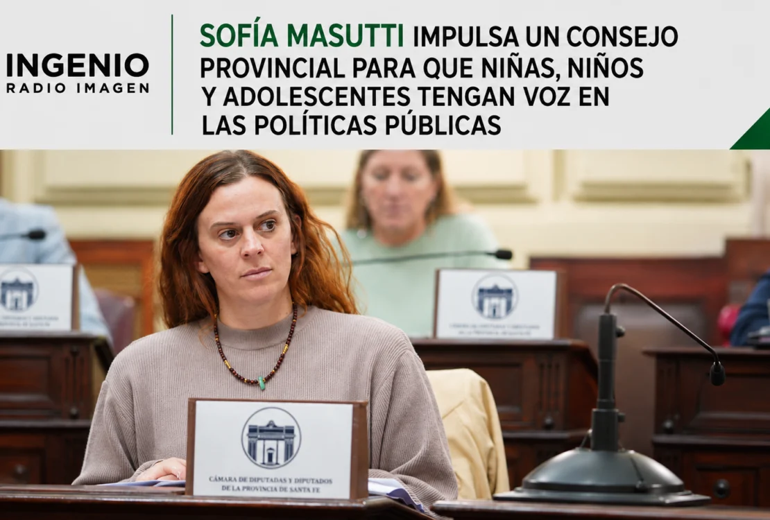 Sofía Masutti impulsa un Consejo Provincial para que niñas, niños y adolescentes tengan voz en las políticas públicas