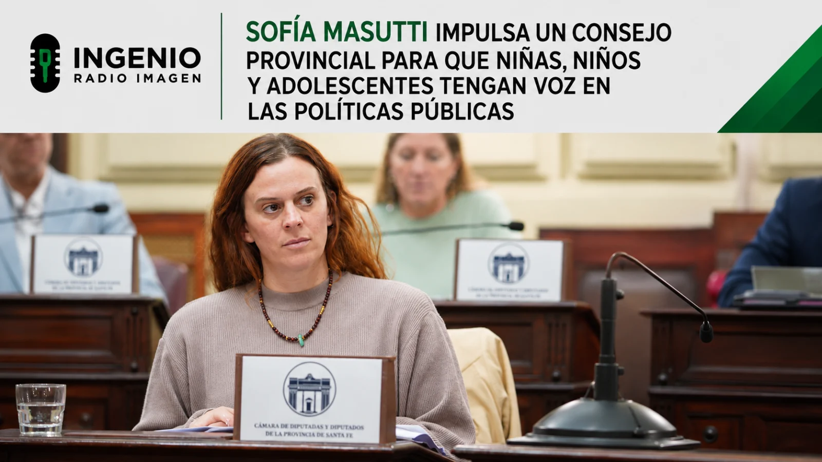 Sofía Masutti impulsa un Consejo Provincial para que niñas, niños y adolescentes tengan voz en las políticas públicas