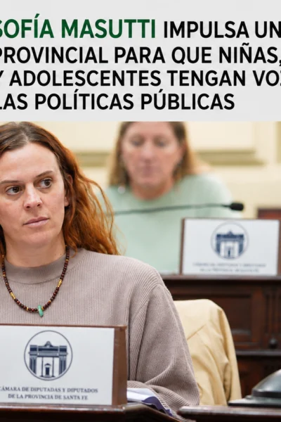 Sofía Masutti impulsa un Consejo Provincial para que niñas, niños y adolescentes tengan voz en las políticas públicas