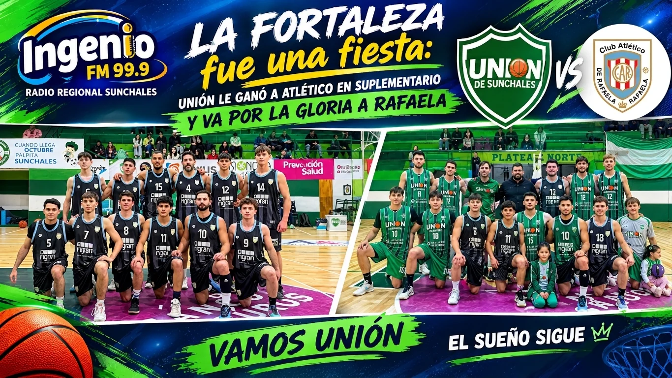 Primera División – Unión ganó en suplementario y fuerza el tercer juego de la final