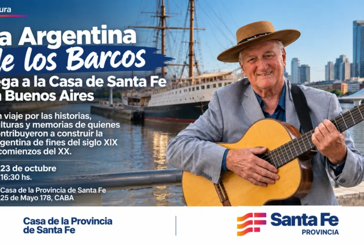 La Argentina de los Barcos llega a la Casa de Santa Fe en Buenos Aires