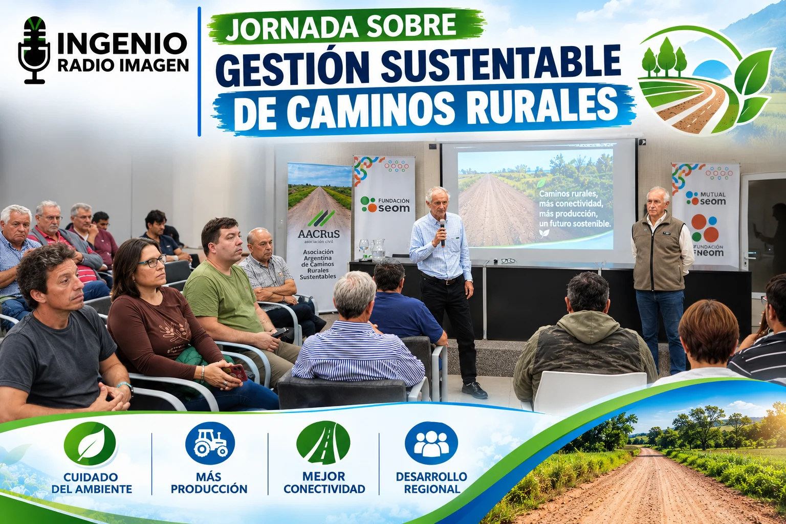 jornada sobre gestión sustentable de caminos rurales