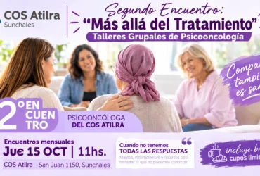 Segundo encuentro Talleres grupales de psicooncología