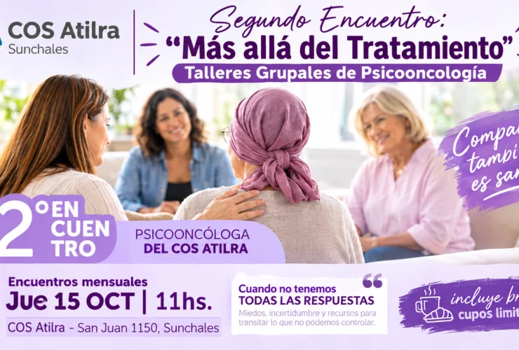 Segundo encuentro Talleres grupales de psicooncología